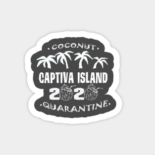 Captiva Island - Coconut Quarantine 2020 Sticker